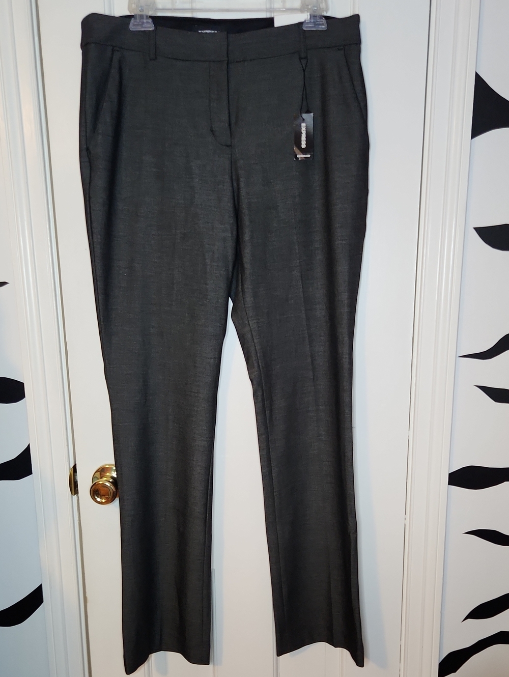 NWT Dark Gray Express Dress Pants with Tag